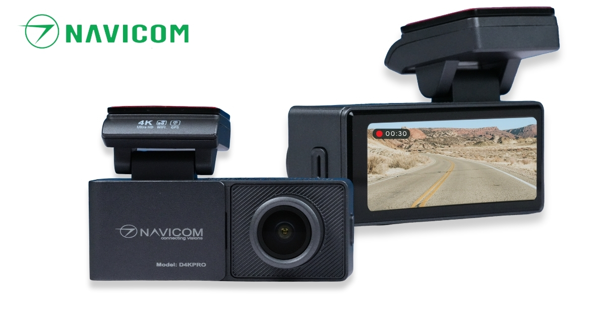 camera hanh trinh NAVICOM D4KPRO ghi hinh 4K ultra HD