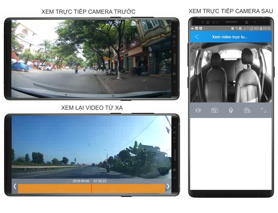 lắp camera hành trình navicom J218