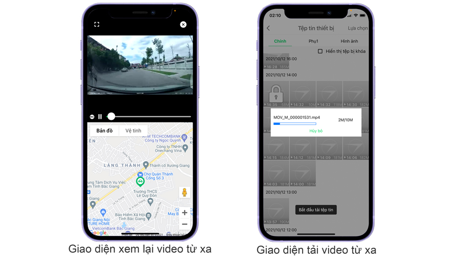 giao-dien-xem-lai-video-tu-xa-va-tai-video-tu-xa-cua-camera-hanh-trinh-oto-navicom-J247Pro