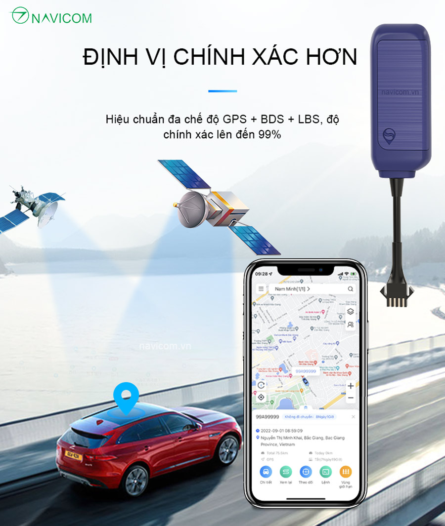 Định vị GPS 4G Navicom R12