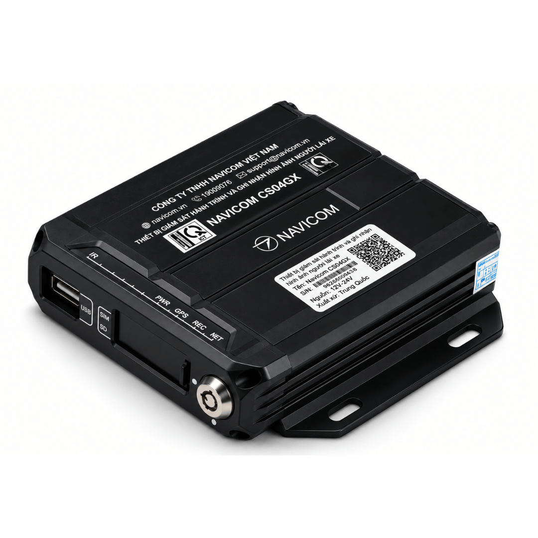 THIẾT BỊ GIÁM SÁT HÀNH TRÌNH VÀ GHI NHẬN HÌNH ẢNH NGƯỜI LÁI XE NAVICOM CS04GX