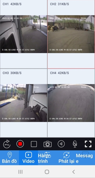 camera giám sát xe tải