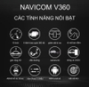 Camera hành trình gương- Navicom V360 quan sát 4 vị trí trên xe