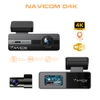 Camera hành trình trước sau 4K GPS Wifi Navicom D4K