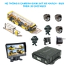 Hệ thống 8 camera giám sát hợp chuẩn cho xe khách - bus trên 30 chỗ ngồi Navicom HT08-ND10